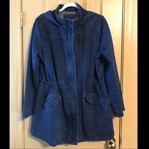 Rare women’s Tommy Hilfiger denim hooded jacket